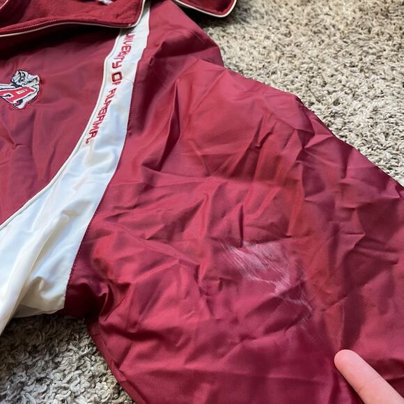 Alabama Crimson Tide Jacket Mens XL NCAA Football Red Oak Roll Tide - Picture 2 of 8